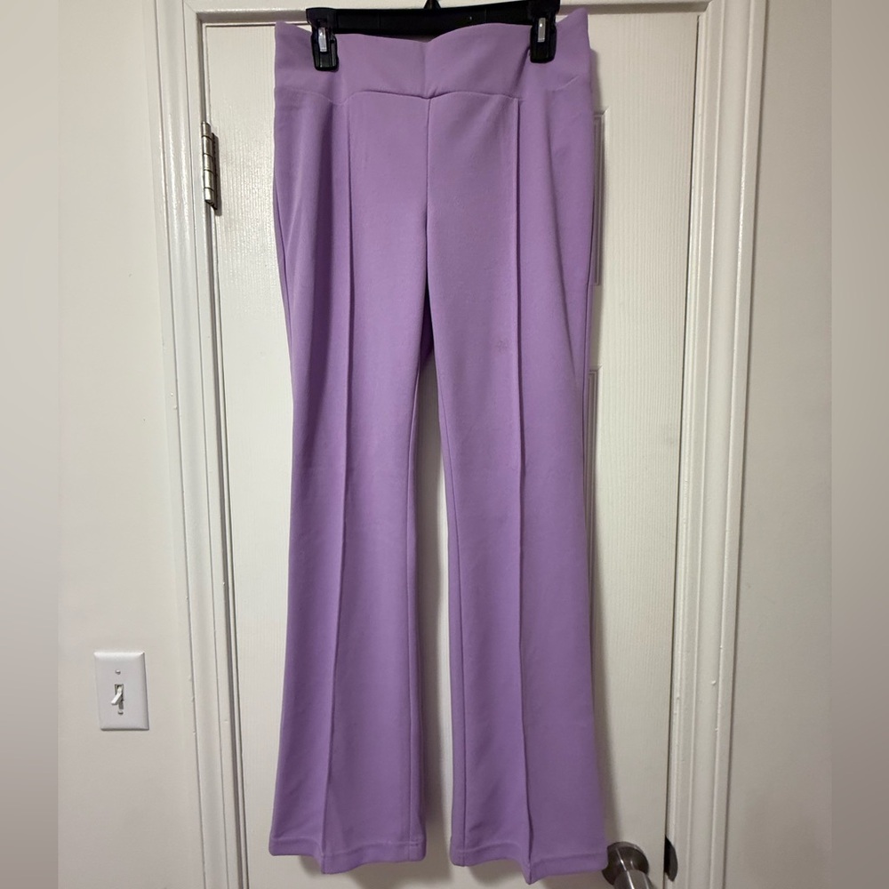 Soho Lavender Boot Cut Pants